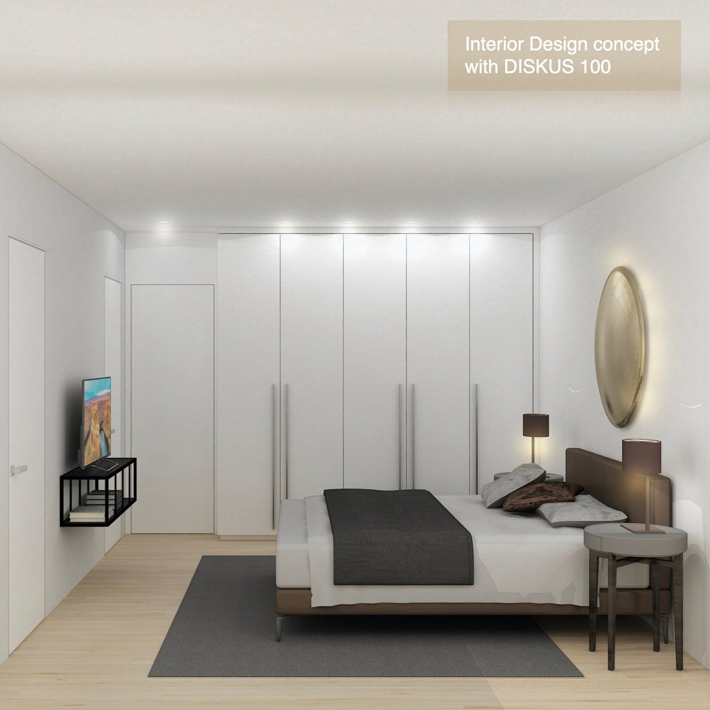 DISKUS 100 Interior Design concept by Christine Kröncke