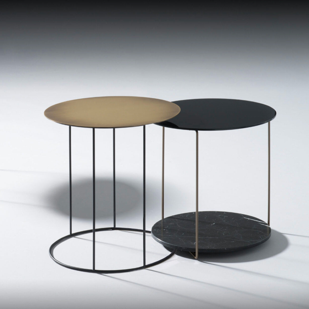 MIO 50-1 and MIO 50-2 Side Tables - Christine Kröncke Interior Design