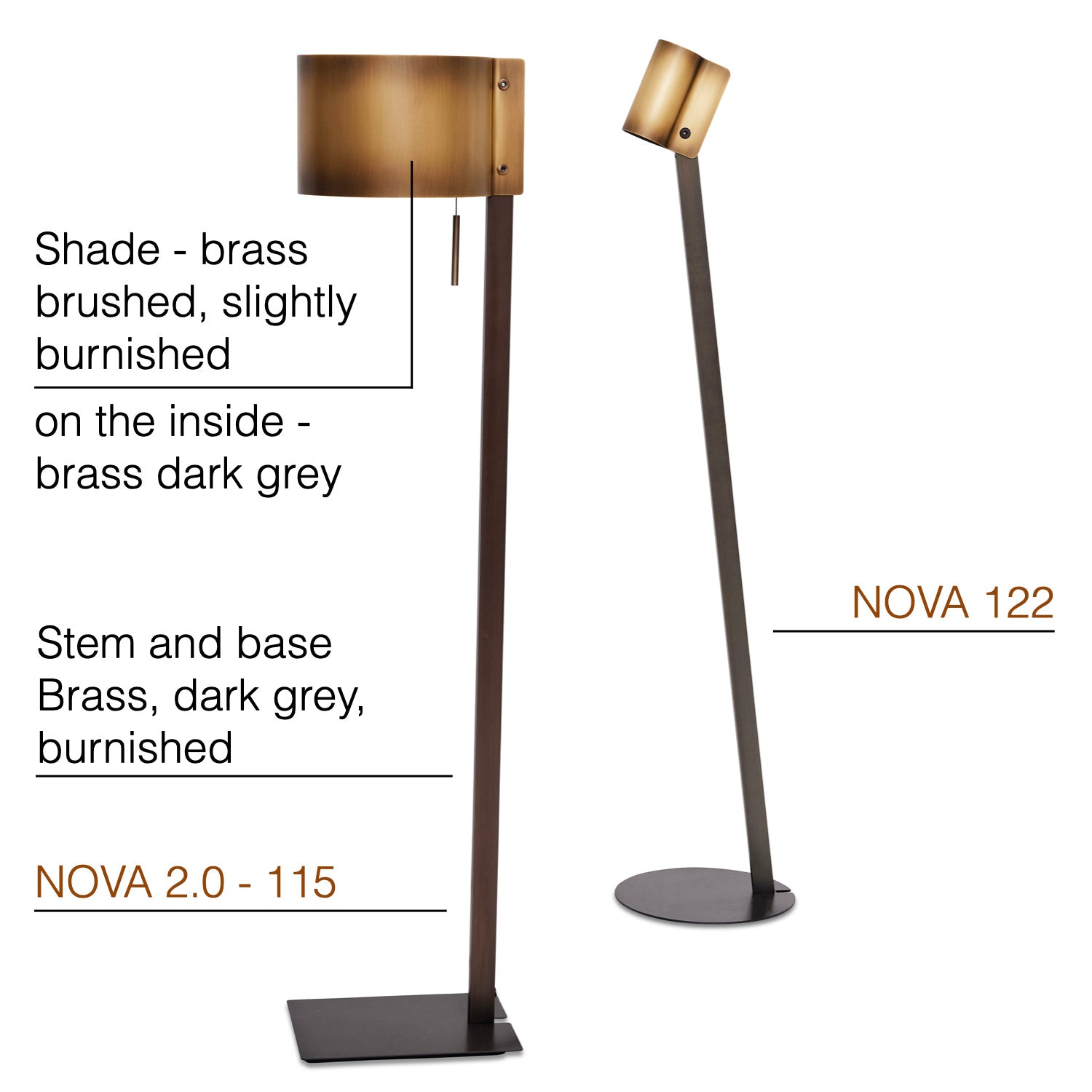 NOVA 2.0 - 115 Floor lamp - Christine Kröncke Interior Design